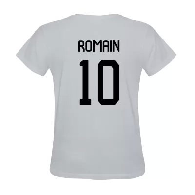 Herren Romain Philippoteaux #10 Weiß Trikot Hemd