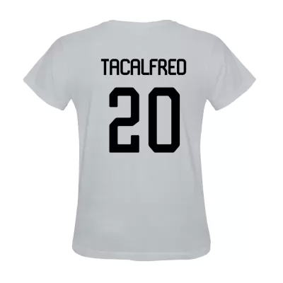 Herren Mickael Tacalfred #20 Weiß Trikot Hemd