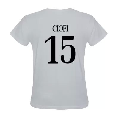 Herren Andrea Ciofi #15 Weiß Trikot Hemd