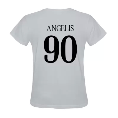 Herren Ciro De Angelis #90 Weiß Trikot Hemd