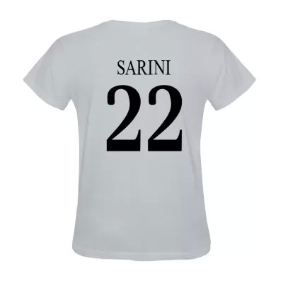 Herren Lorenzo Sarini #22 Weiß Trikot Hemd