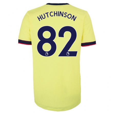 Damen Fußball Omari Hutchinson #82 Rot-Weib Heimtrikot Trikot 2021/22 T-Shirt