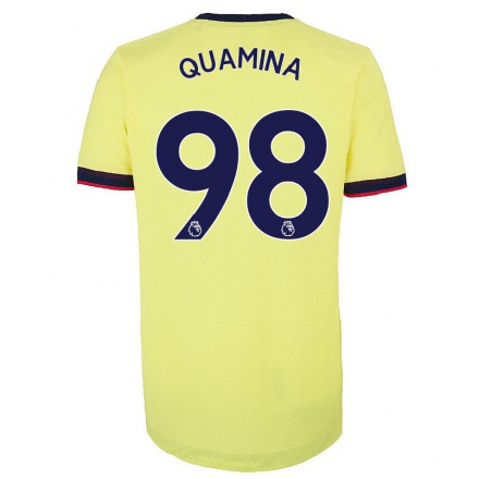 Damen Fußball Tino Quamina #98 Rot-Weib Heimtrikot Trikot 2021/22 T-Shirt