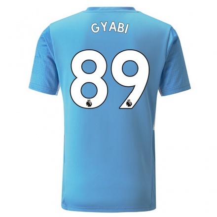 Damen Fußball Darko Gyabi #89 Blau Heimtrikot Trikot 2021/22 T-Shirt