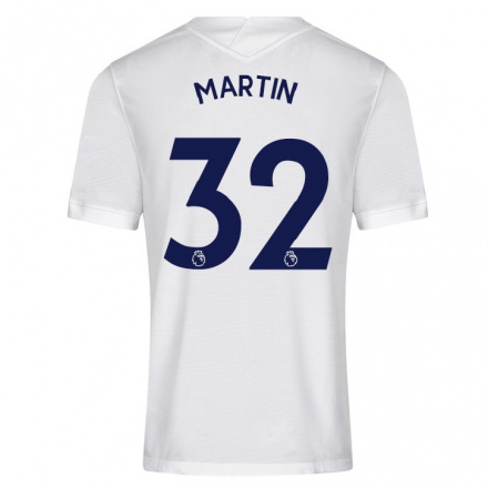 Damen Fußball Amy Martin #32 Weiß Heimtrikot Trikot 2021/22 T-Shirt