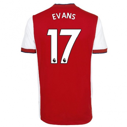 Damen Fußball Lisa Evans #17 Gelb Auswärtstrikot Trikot 2021/22 T-Shirt