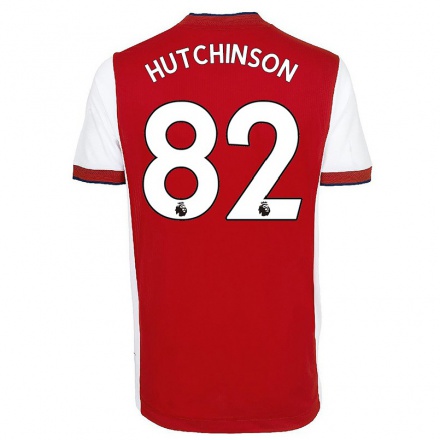 Damen Fußball Omari Hutchinson #82 Gelb Auswärtstrikot Trikot 2021/22 T-Shirt
