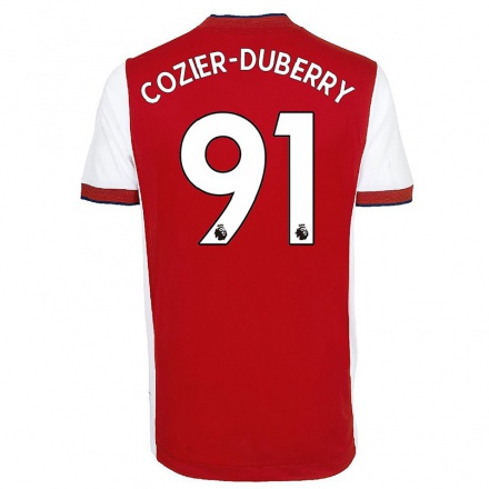 Damen Fußball Amario Cozier-Duberry #91 Gelb Auswärtstrikot Trikot 2021/22 T-Shirt