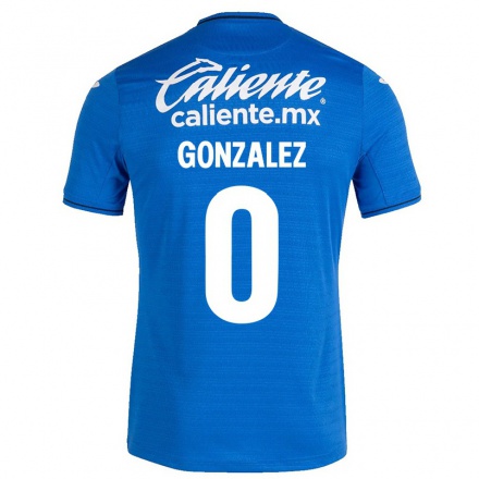 Damen Fußball Alejandro Gonzalez #0 Dunkelblau Heimtrikot Trikot 2021/22 T-shirt