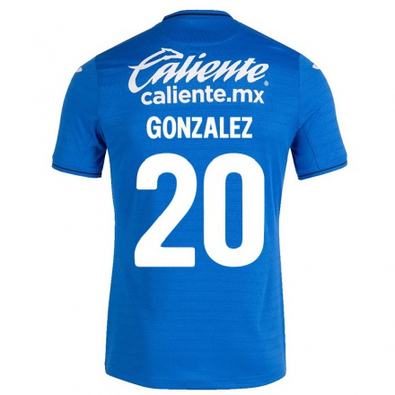 Damen Fußball Alondra Gonzalez #20 Dunkelblau Heimtrikot Trikot 2021/22 T-shirt