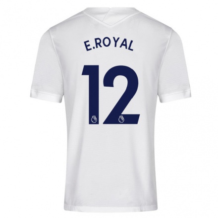 Damen Fußball Emerson Royal #12 Weiß Heimtrikot Trikot 2021/22 T-Shirt