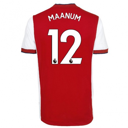 Damen Fußball Frida Maanum #12 Gelb Auswärtstrikot Trikot 2021/22 T-Shirt