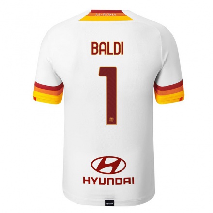 Damen Fußball Rachele Baldi #1 Weiß Auswärtstrikot Trikot 2021/22 T-Shirt