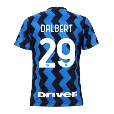 Damen Fußball Dalbert #29 Heimtrikot Blau Schwarz Trikot 2020/21 Hemd