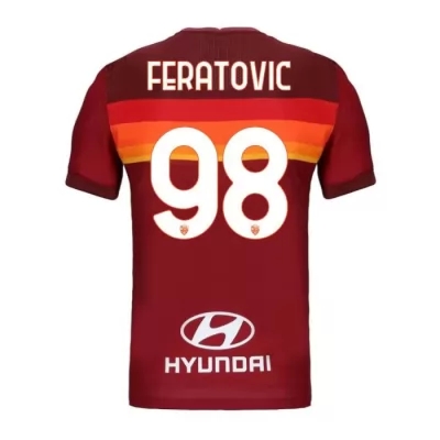 Damen Fußball Amir Feratovic #98 Heimtrikot Rot Trikot 2020/21 Hemd