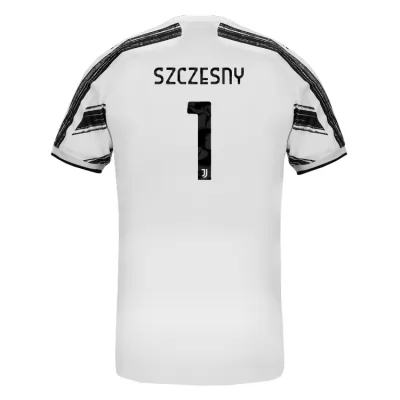 Damen Fußball Wojciech Szczesny #1 Heimtrikot Weiß Trikot 2020/21 Hemd