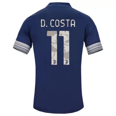 Damen Fußball Douglas Costa #11 Auswärtstrikot Dunkelheit Trikot 2020/21 Hemd