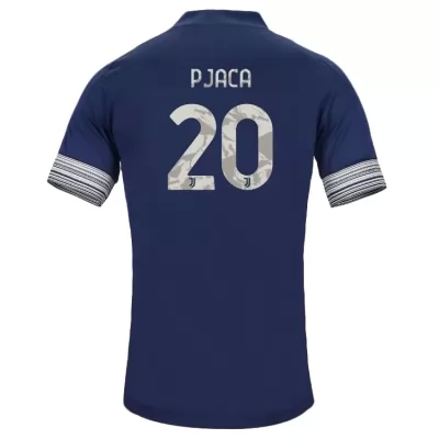 Damen Fußball Marko Pjaca #20 Auswärtstrikot Dunkelheit Trikot 2020/21 Hemd
