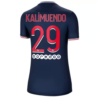 Damen Fußball Arnaud Kalimuendo #29 Heimtrikot Dunkelheit Trikot 2020/21 Hemd