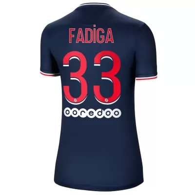 Damen Fußball Bandiougou Fadiga #33 Heimtrikot Dunkelheit Trikot 2020/21 Hemd