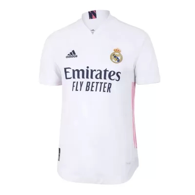 Damen Fußball Karim Benzema #9 Heimtrikot Weiß Trikot 2020/21 Hemd
