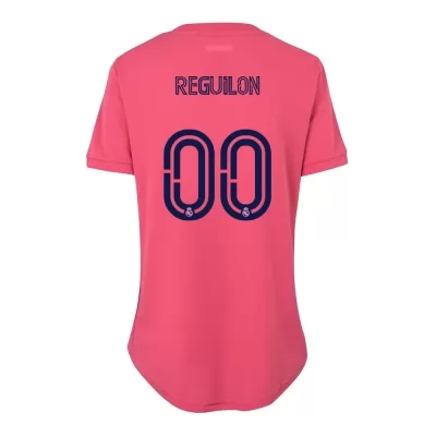 Damen Fußball Sergio Reguilon #0 Auswärtstrikot Rosa Trikot 2020/21 Hemd